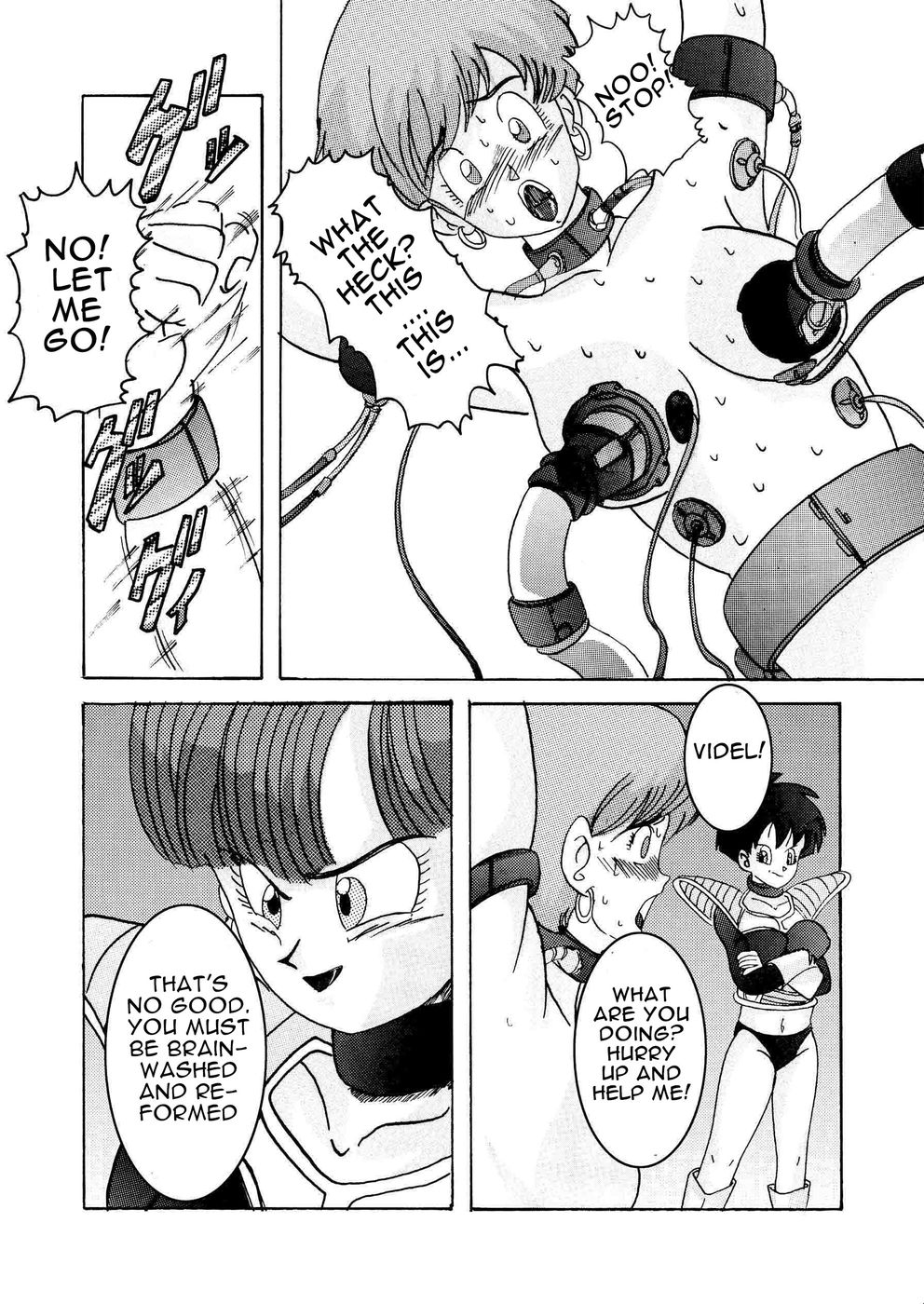 Hentai Manga Comic-Tanjou!! Aku no Onna San Senshi Erasa Chichi Lunch Sennou Kaizou Keikaku-Read-12